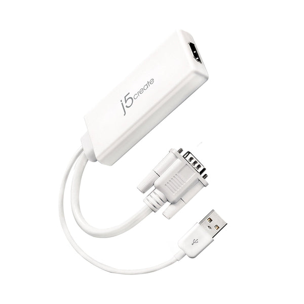VGA to HDMI Video Audio Adapter – j5create Europe
