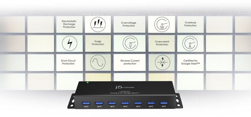 j5create Launches USB™ Industrial Hub Certified for Google Meet™ Hardware