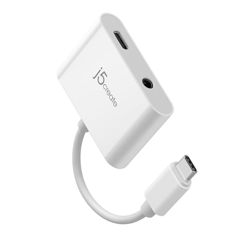 USB-C® to 3.5mm Audio Adapter with Power Delivery