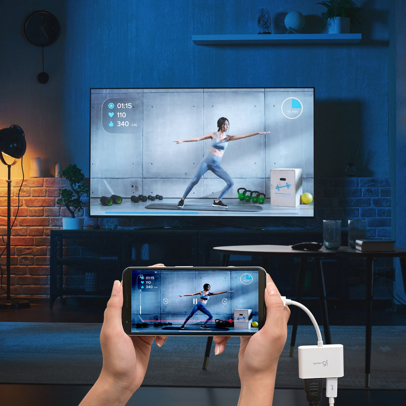 USB-C® to 4K HDMI™ Adapter with Power Delivery