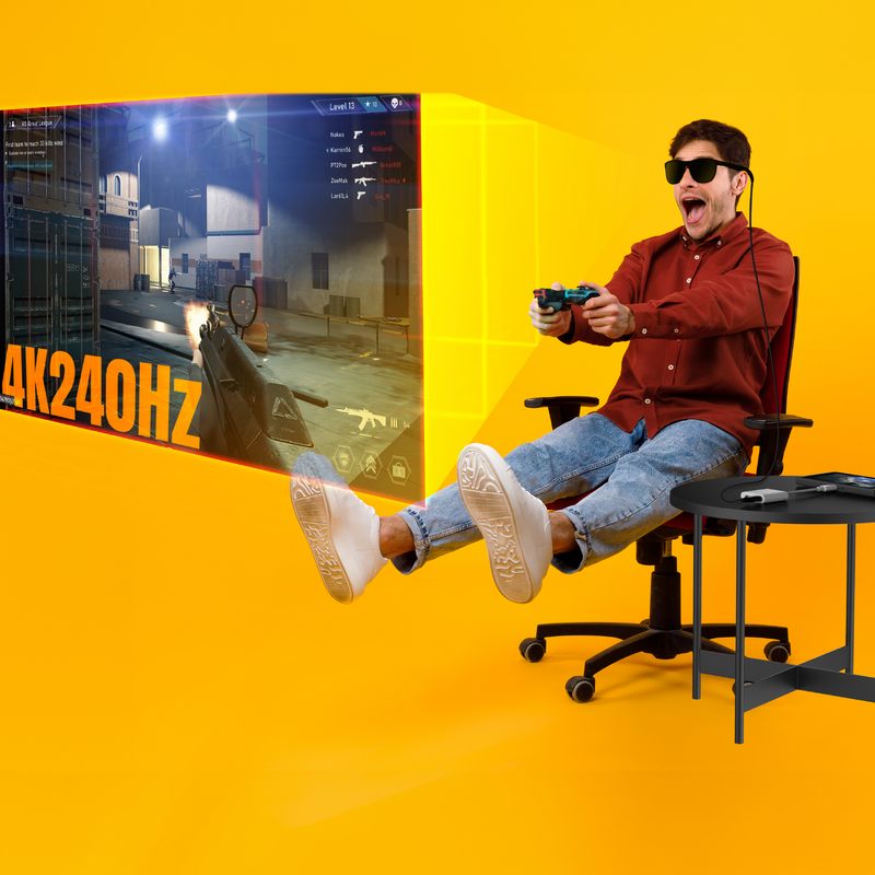 USB-C®-zu-Dual USB-C® mit Video oder Power Delivery