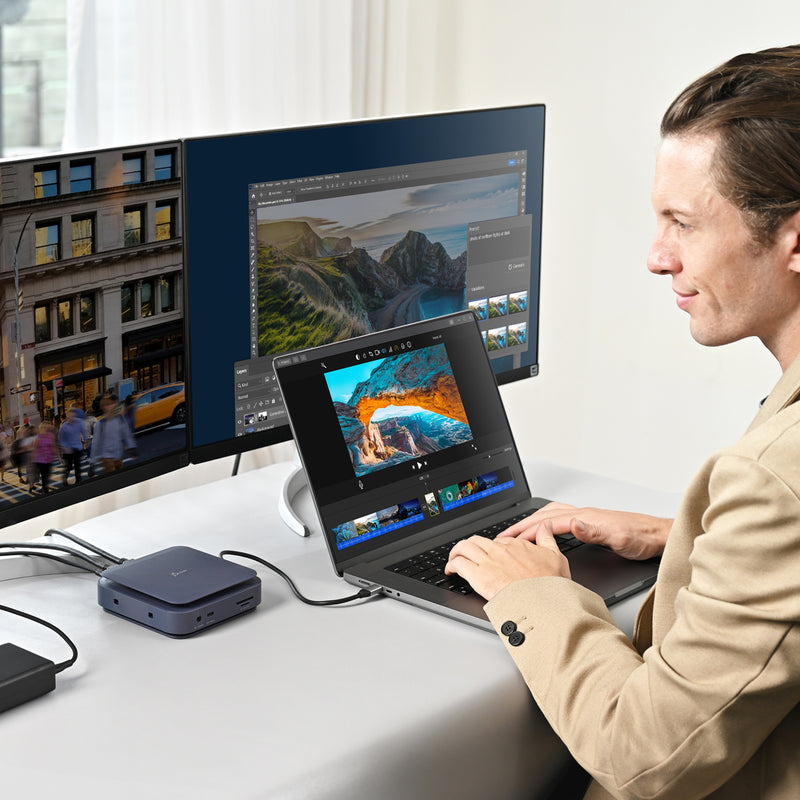 Type-C Dock Dual 4K HDMI™