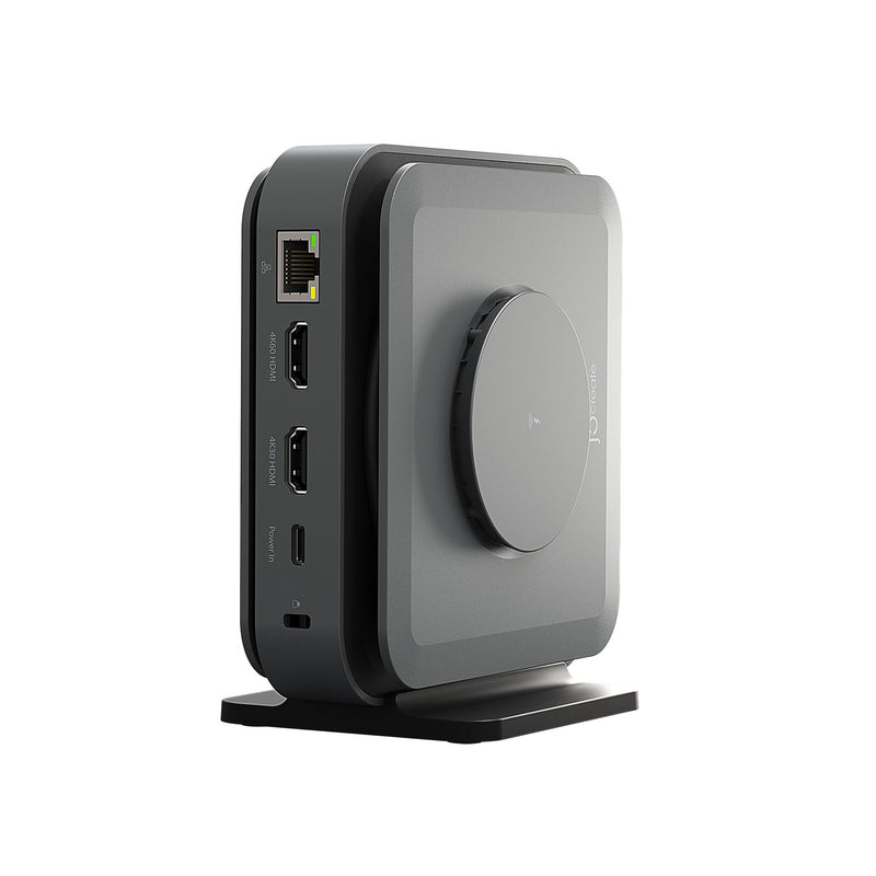 USB-C-dock® dubbele 4K HDMI™ met 140 W GaN PD 3.1-voedingsadapter