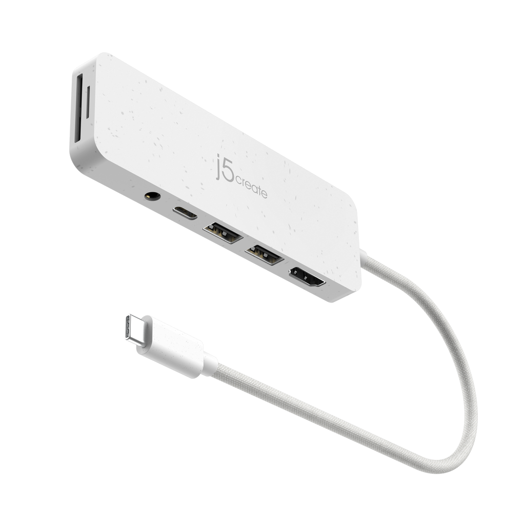 USB-C ® Multi-Port Hub met voeding