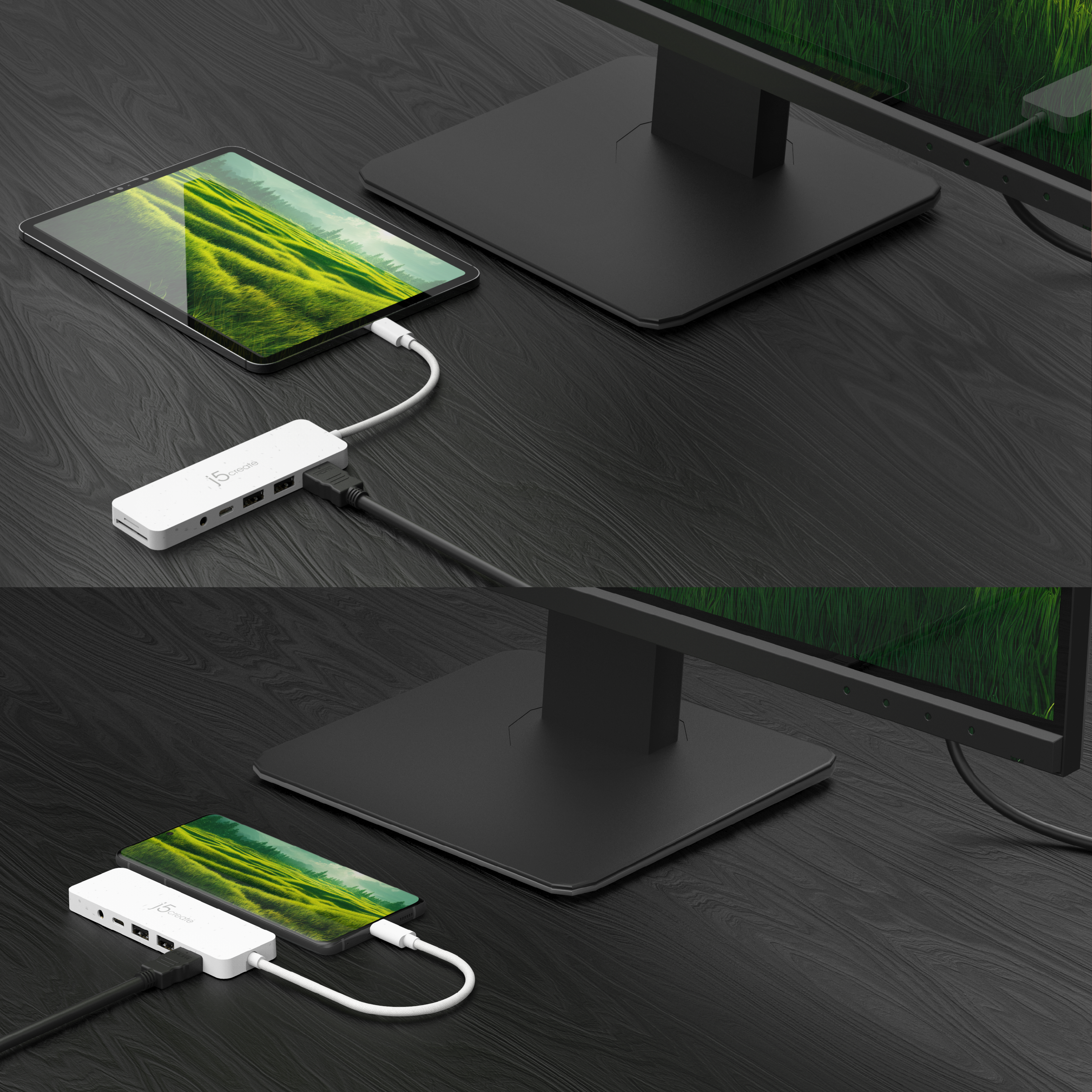 ROLINE USB laadstation, 7 poorten Oplader