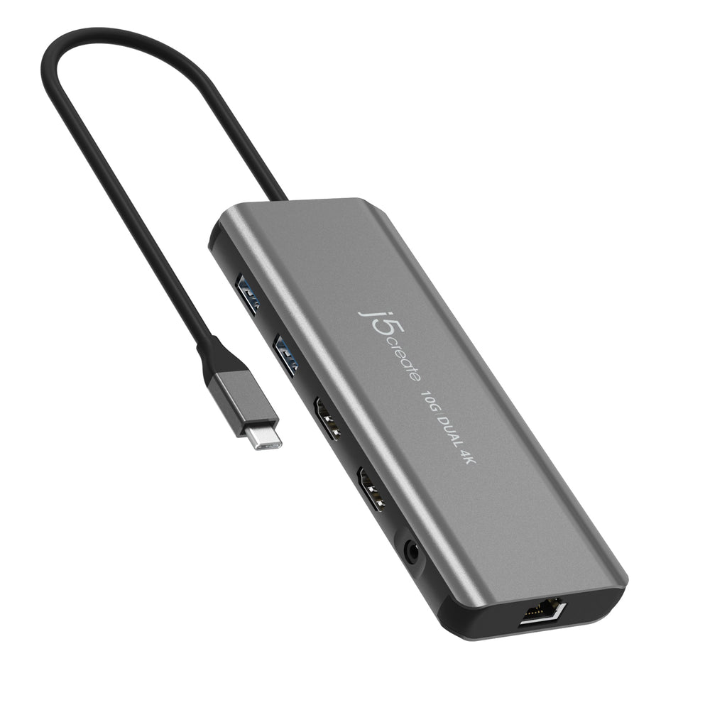 USB-C® Dubbel 4K HDMI™ 10 Gbps minidocka