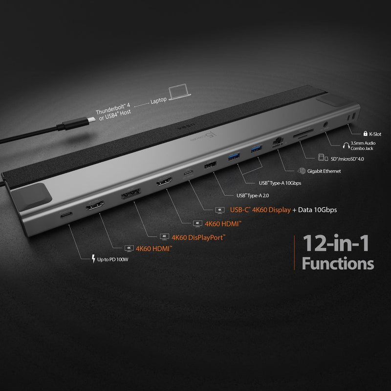 Dockingstation USB4® Triple 4K-display