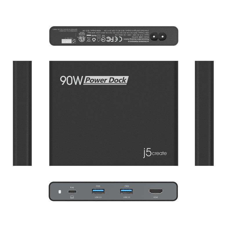 90W Built-in USB-C™ Travel Dock