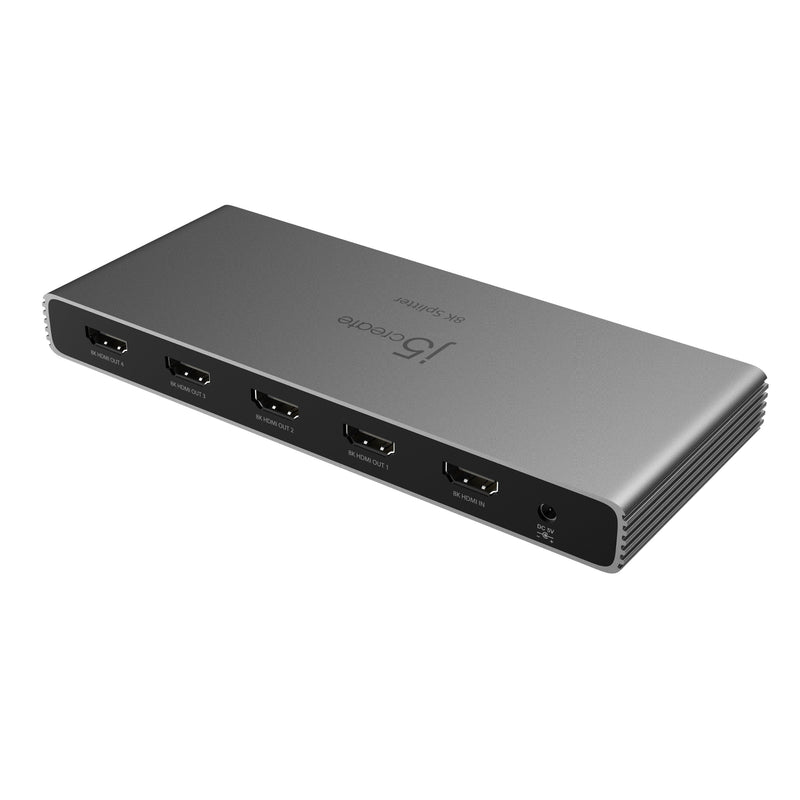 8K HDMI™ 2.1 4-Weg Splitter