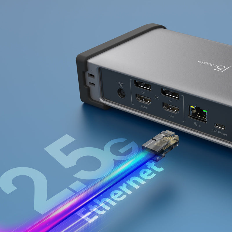 ™ Thunderbolt 4 dockingstation met vier beeldschermen