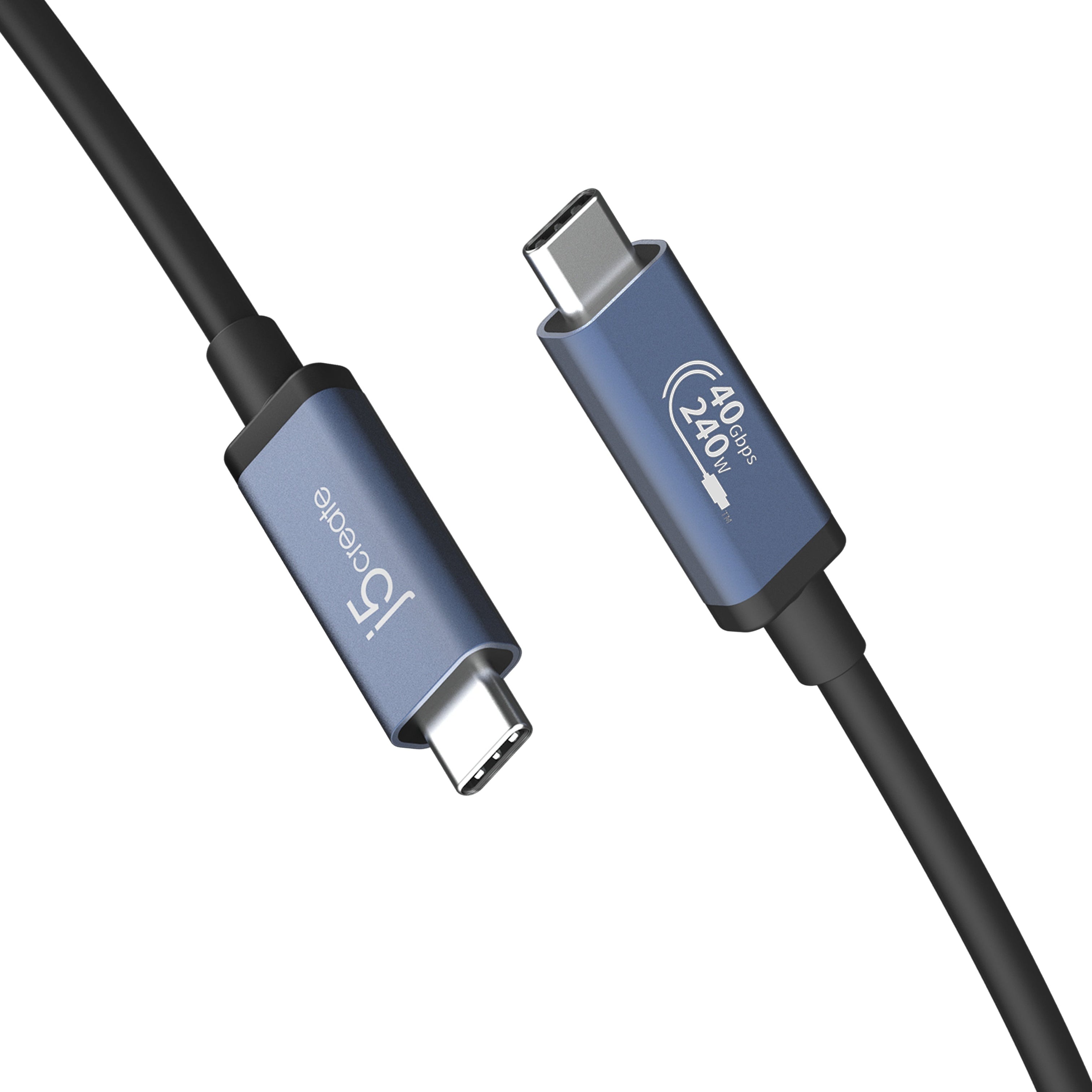 Cavo USB4 Da USB C A USB C 240W 40Gbps - Supporta 8K 60Hz, Compatibile Thunderbolt 4/3, 1.5m - 2