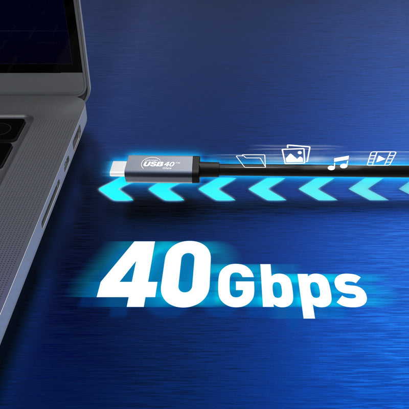 USB 40Gbps 240W USB Type-C® Cable