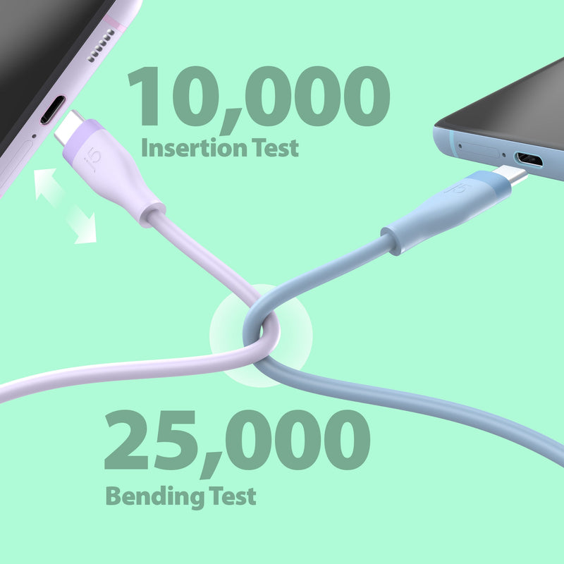 USB-C® 60W Liquid Silicone Fast Charging Cable