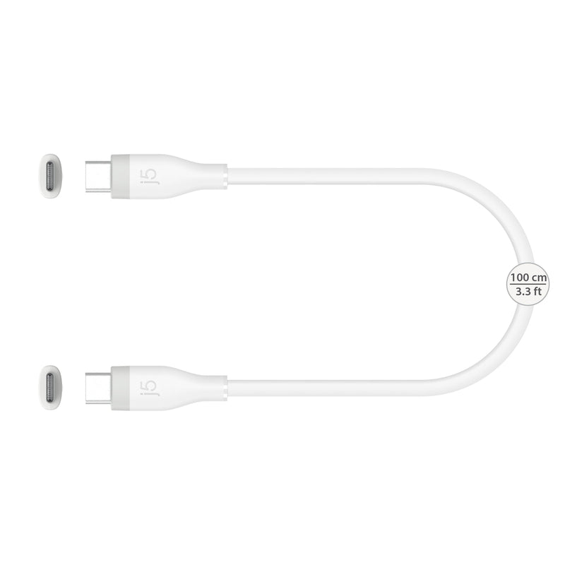 USB-C® 60W Liquid Silicone Fast Charging Cable