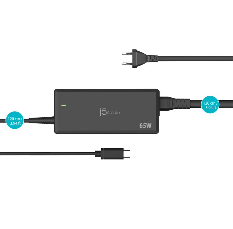 65W PD USB-C® Power Adapter - EU