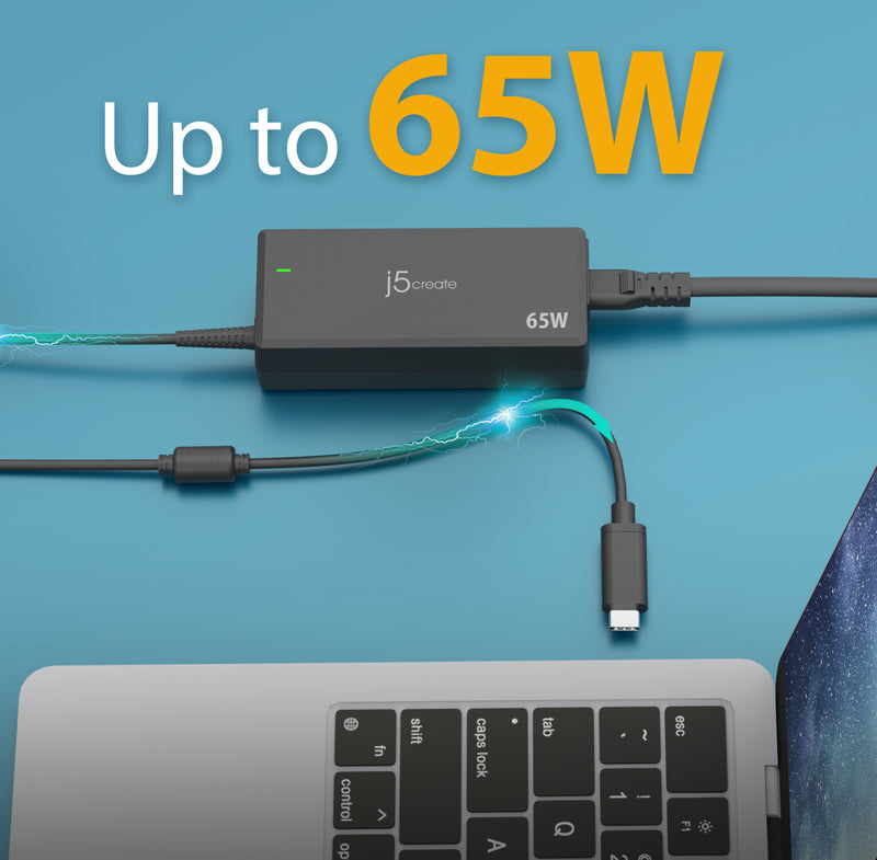 65W PD USB-C® Power Adapter - EU