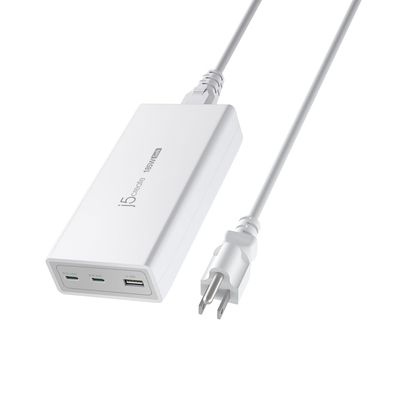 185 W GaN PD 3.1 USB-C® 3-Port-Ladegerät