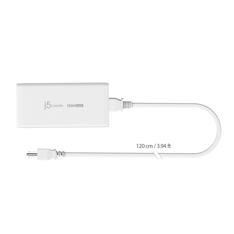 Chargeur 3 ports USB-C® GaN 3.1 de 185 W