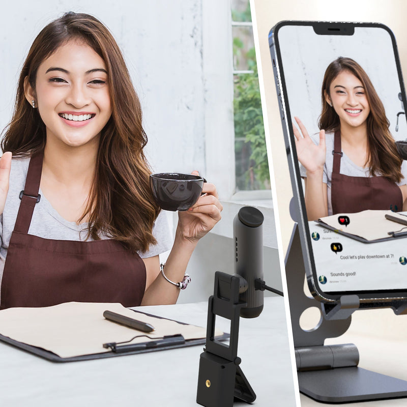 2K AI-aangedreven Webcam met Auto-Focus