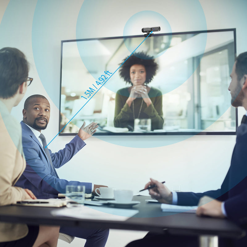 2K AI-aangedreven Webcam met Auto-Focus