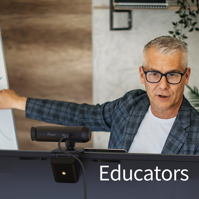 2K AI-aangedreven Webcam met Auto-Focus