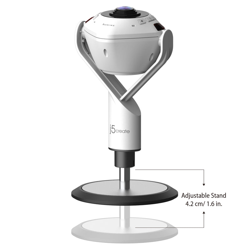 360 ° Tutto Around Webcam con Speakerphone