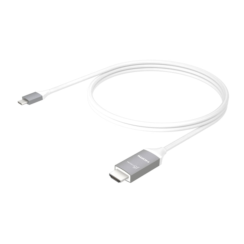 j5create JCC153G Câble USB-C vers HDMI™ 4K USB-C™, Gris, 1,5 m