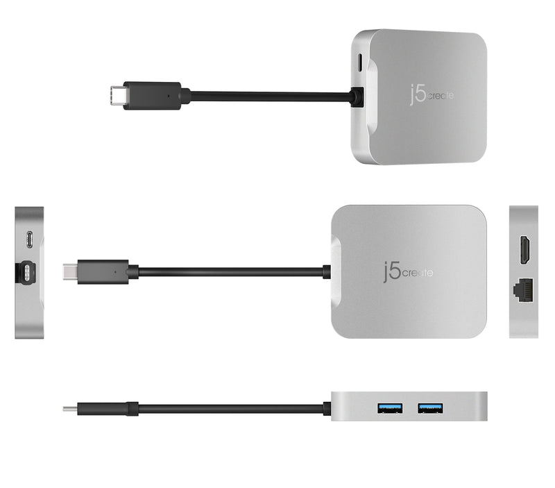 4K60 Elite USB-C® PD Multi-Port Adapter