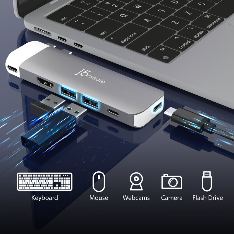 USB-C® 6K Premium Hub