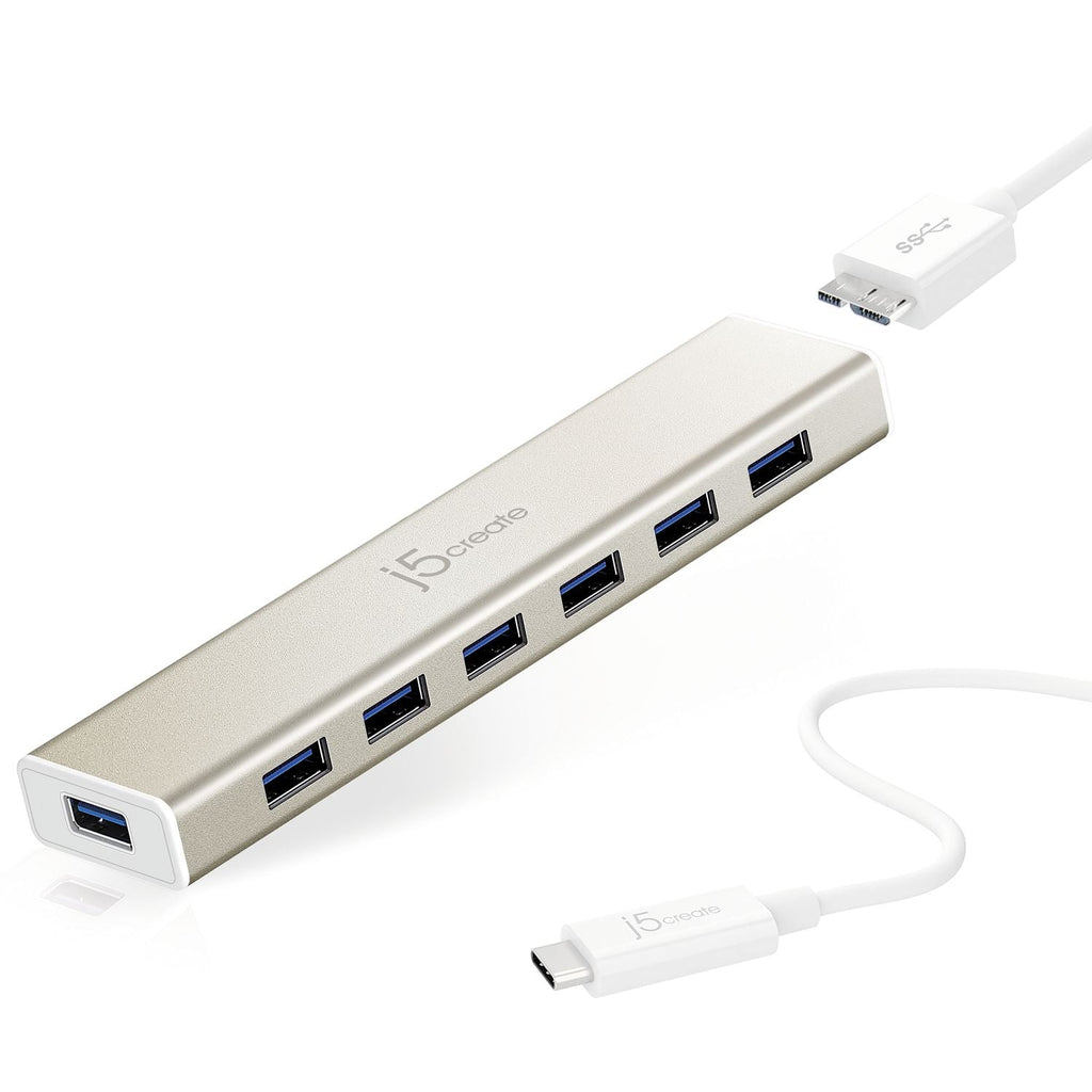 USB-C™ 7- Port Hub - EU/UK