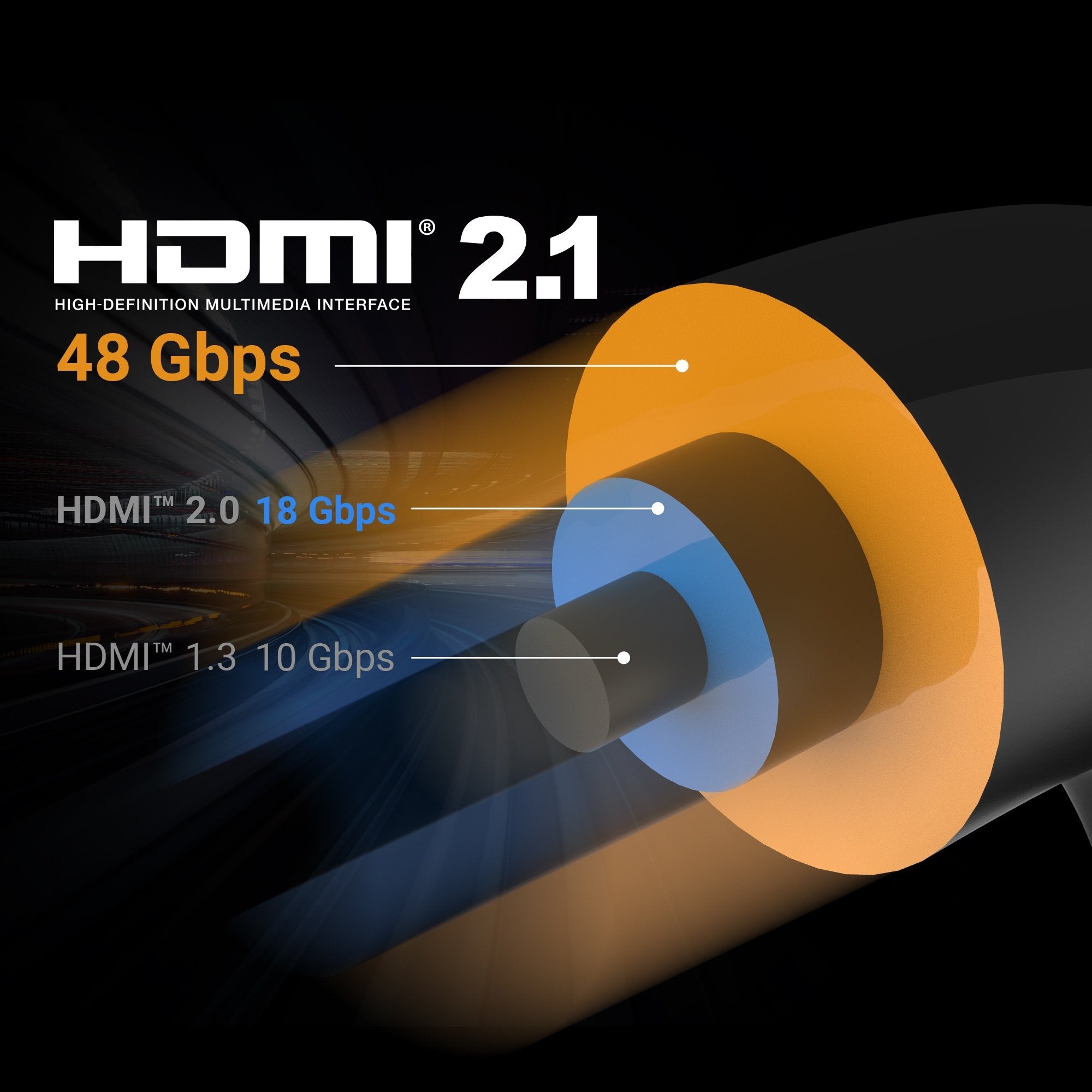 Ricable C12 Across 12,5 Mt - Cavo HDMI 2.0 per Canaline High Speed 4K 3D Certifi Ricable C12 Across 12,5 Mt - Cavo HDMI 2.0 per Canaline High Speed 4K 3D Certifi
