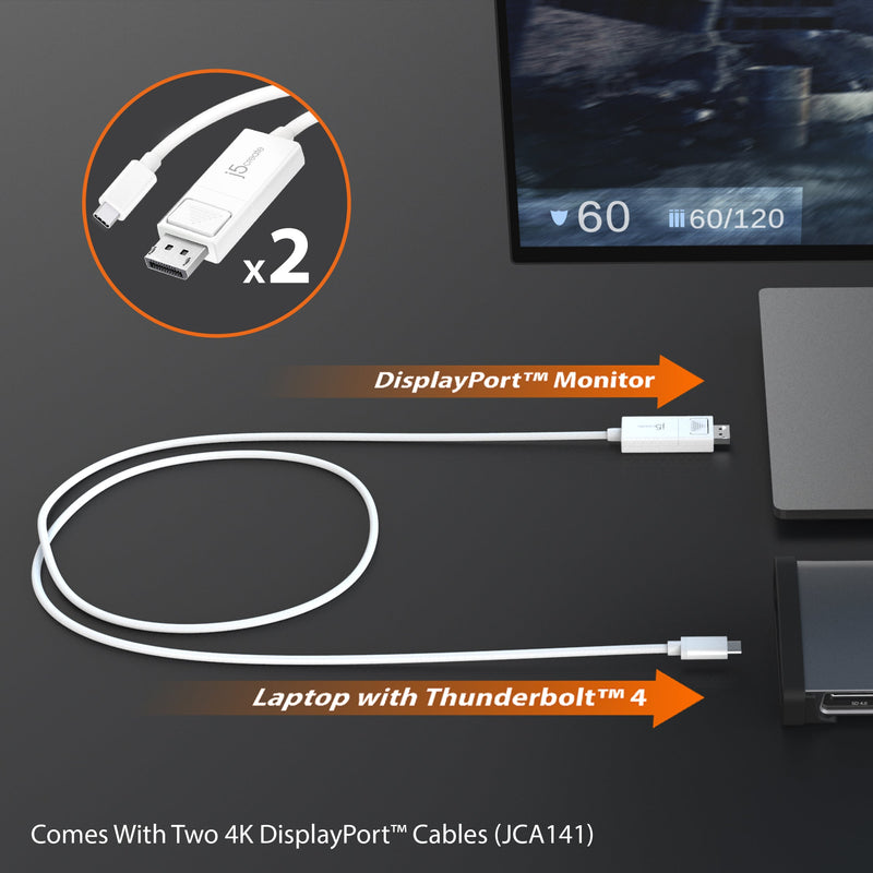 8K Thunderbolt™ 4 Dockingstation