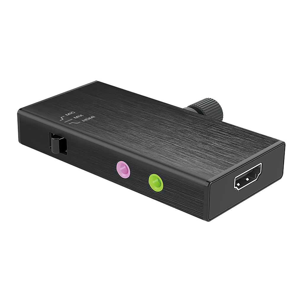 j5create JVA02 Adaptateur de Vidéo Capture HDMI™ vers USB-C™ avec Power Delivery, Noir
