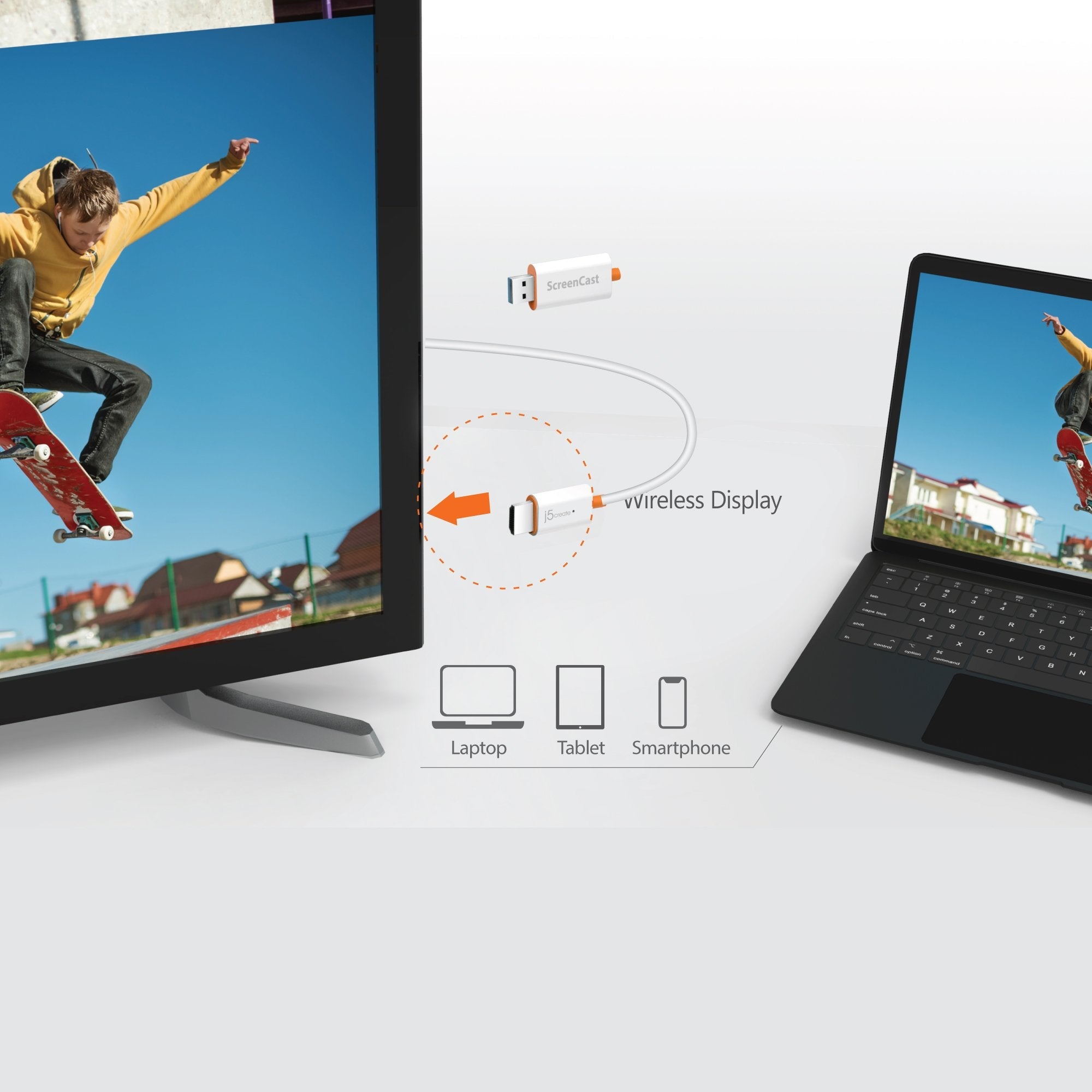 ScreenCast HDMI™ Wireless Display – j5create Europe