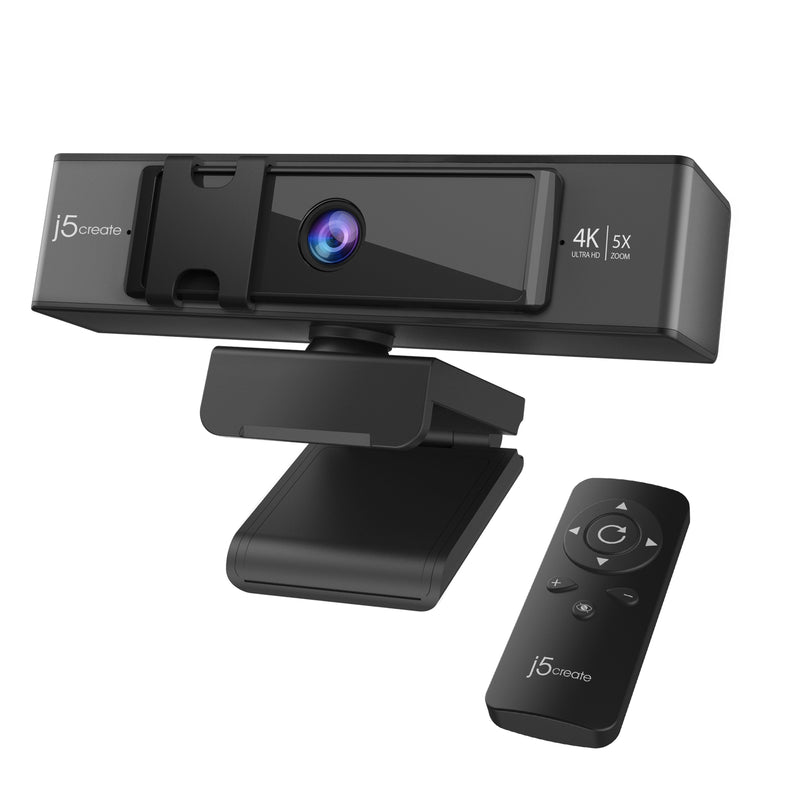 USB™ 4K Ultra HD Webcam met 5x Digital Zoom Afstandsbediening