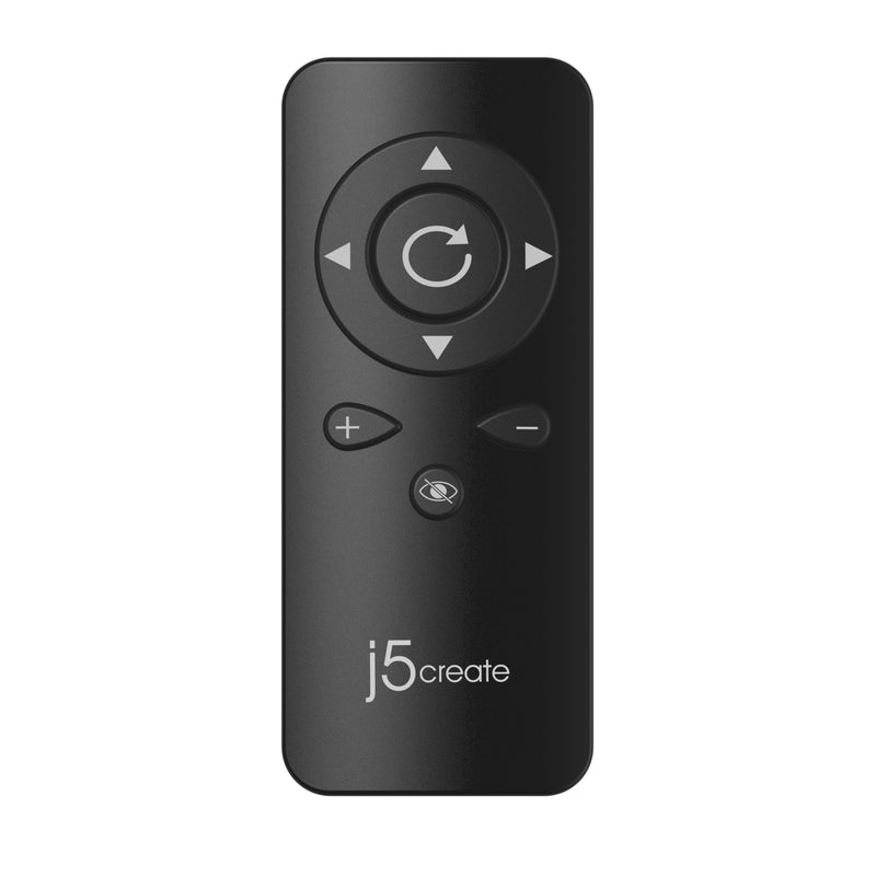 USB™ 4K Ultra HD Webcam with 5x Digital Zoom Remote Control