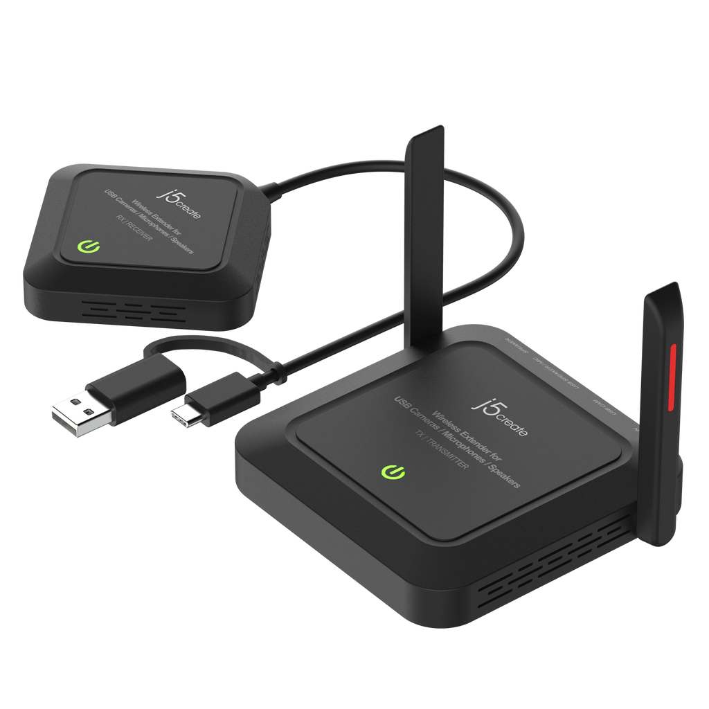 Wireless Extender for USB™ Cameras / Microphones /haut-parleurs