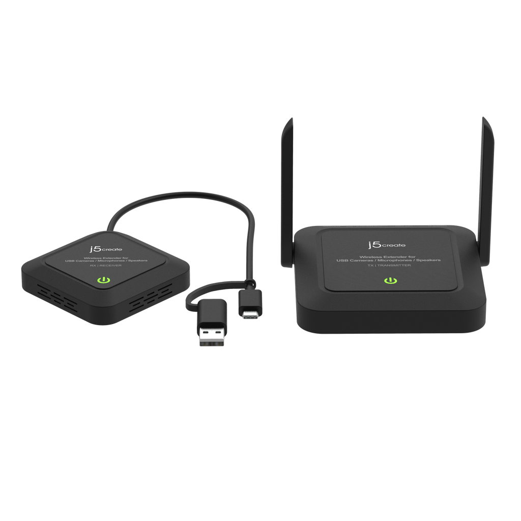 Wireless Extender for USB™ Cameras / Microphones /  Speakers